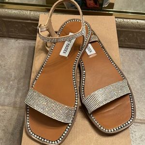 Steve Madden rhinestone sandals